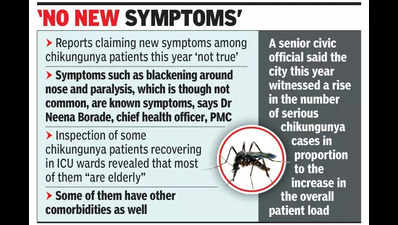 PMC tells pvt hosps to send serious chikungunya samples to NIV, BJMC for genome sequencing