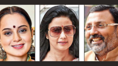 Mahua & Kangana members of House panel led by Nishikant