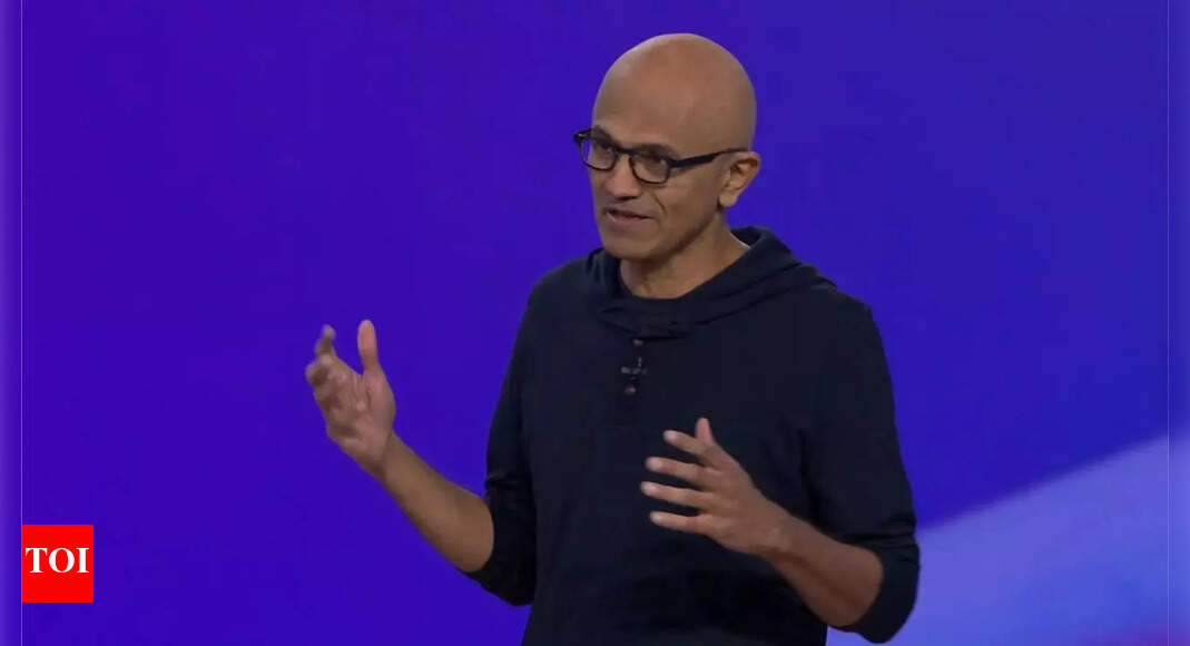 Microsoft CEO Satya Nadella says, for me a true leader is who … - Times ...