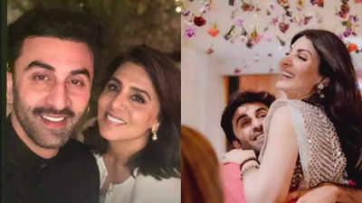 Ranbir Kapoor's mom Neetu Kapoor and sister Riddhima Kapoor Sahni drops ...