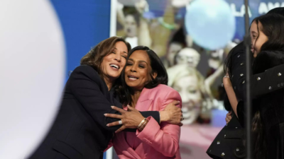 A irmã de Kamala Harris diz que a chamará de 'Senhora Presidente' quando for eleita, 'Até então...'