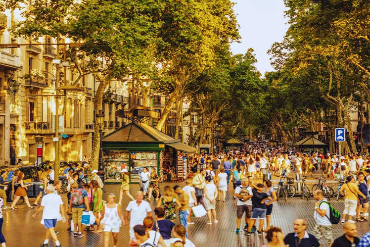 La Rambla &ndash; Barcelona, Spain