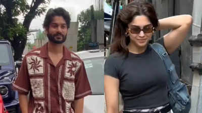 ‘Alpha’ star Sharvari steps out in style with rumored beau and birthday boy Sunny Kaushal