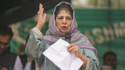 Mehbooba Mufti cancels J&K election campaign for a day after death of Hezbollah chief Hassan Nasarallah