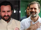 Saif praises Rahul Gandhi as a 'brave politician'