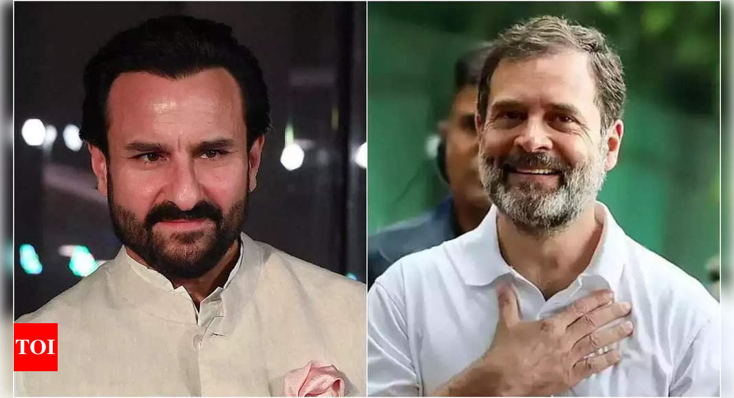 Saif Ali Khan praises Rahul Gandhi as a ‘brave politician’: ‘He has turned things around in a very interesting way’ | Hindi Movie News