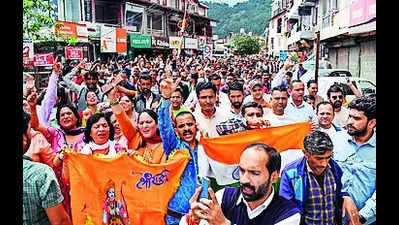 Shimla protests: ‘Demolish HP’s illegal mosques, abolish Waqf Board'