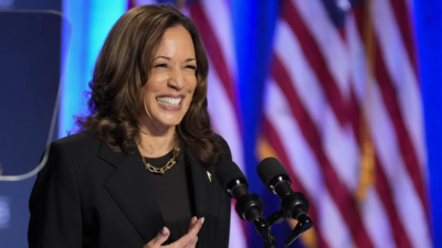 'Perdedor': campanha da vice-presidente Kamala Harris veicula anúncio de TV zombando de Trump por evitar o segundo debate