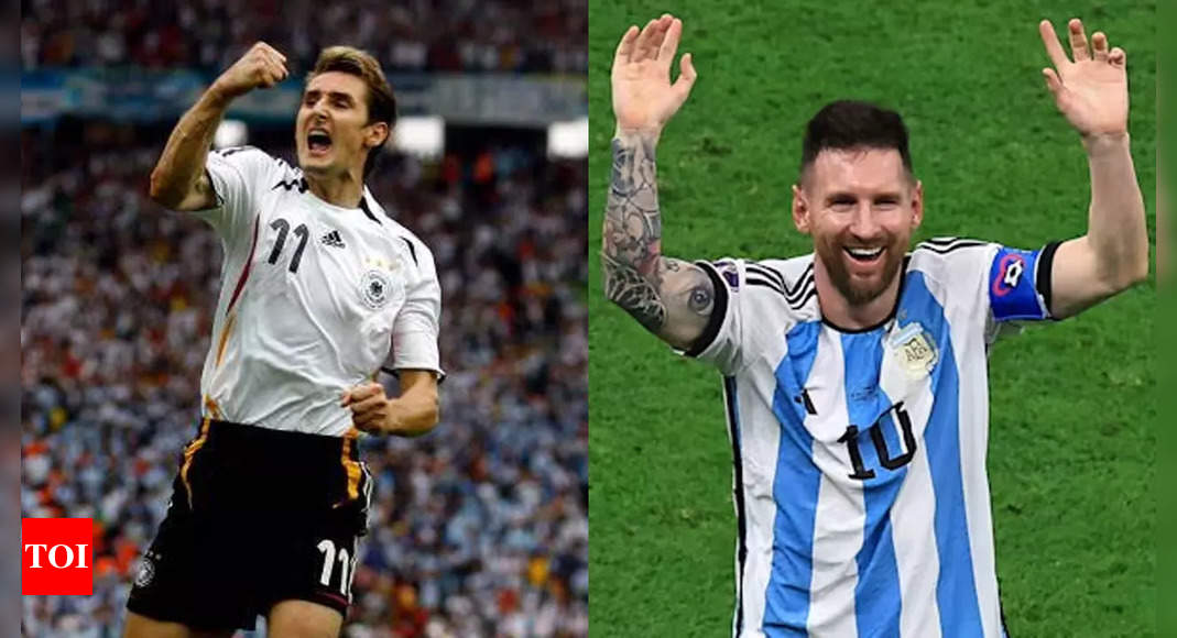 Top Five All-Time FIFA World Cup Goal Scorers: From Miroslav Klose to Lionel Messi | Football News – Times of India