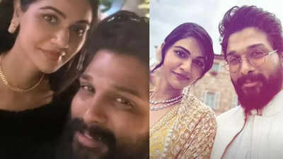 'Pushpa' actor Allu Arjun celebrates wife Sneha Reddy's birthday and writes heartfelt wishes