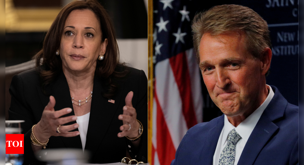 Former Republican senator Jeff Flake backs Kamala Harris in 2024 US presidential elections – Times of India