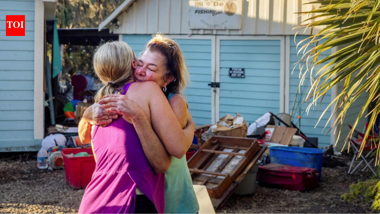A trail of devastation: Hurricane Helene leaves at least 60 dead