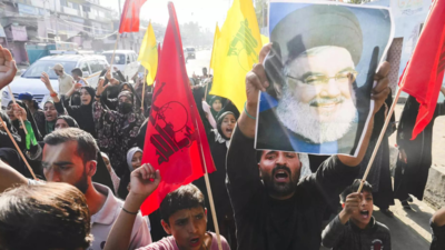 Protestas en Cachemira por el asesinato de Nasrallah Noticias de la India