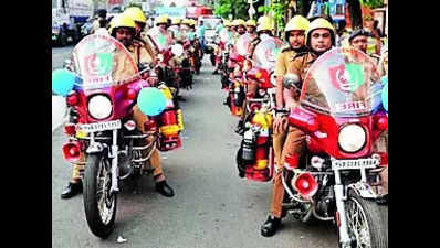 The fire brigade will use state-of-the-art communication equipment during the puja