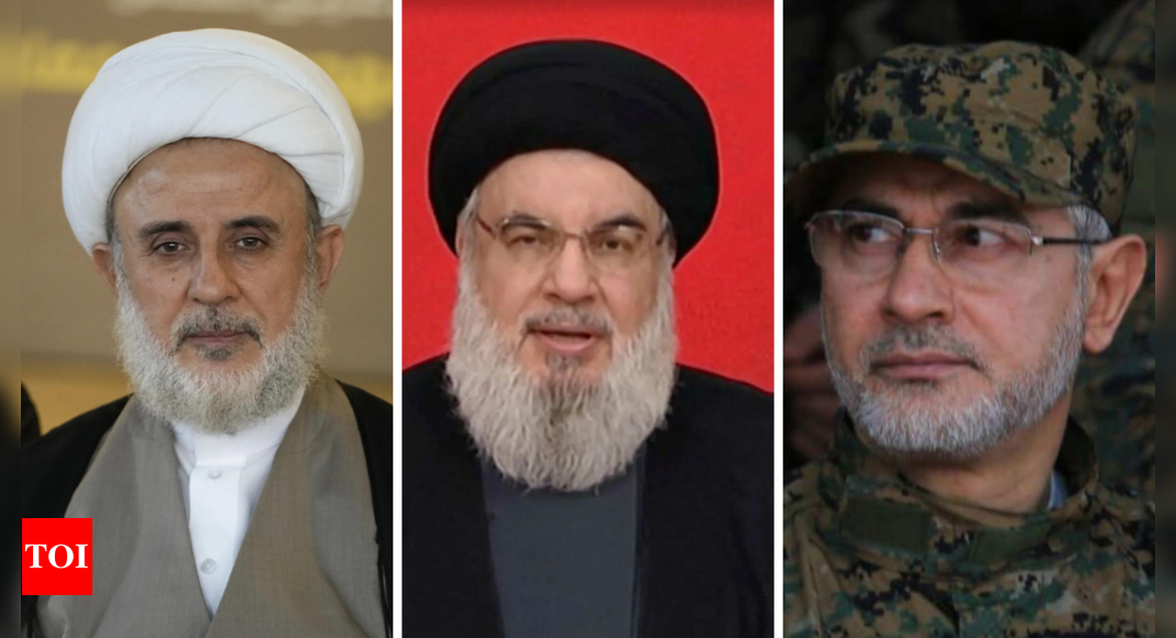 Hassan Nasrallah to Nabil Kaouk: 7 Hezbollah commanders killed in Israeli strikes in 7 days – Times of India