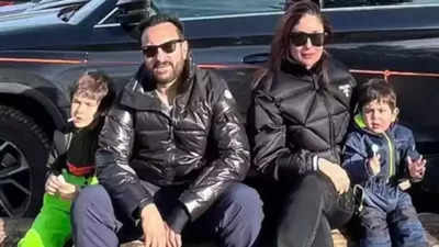 Saif Ali Khan says Taimur is petrified of saying dialogues in front of people, but Jeh is a born performer: 'There's no pressure on them to be an actor'