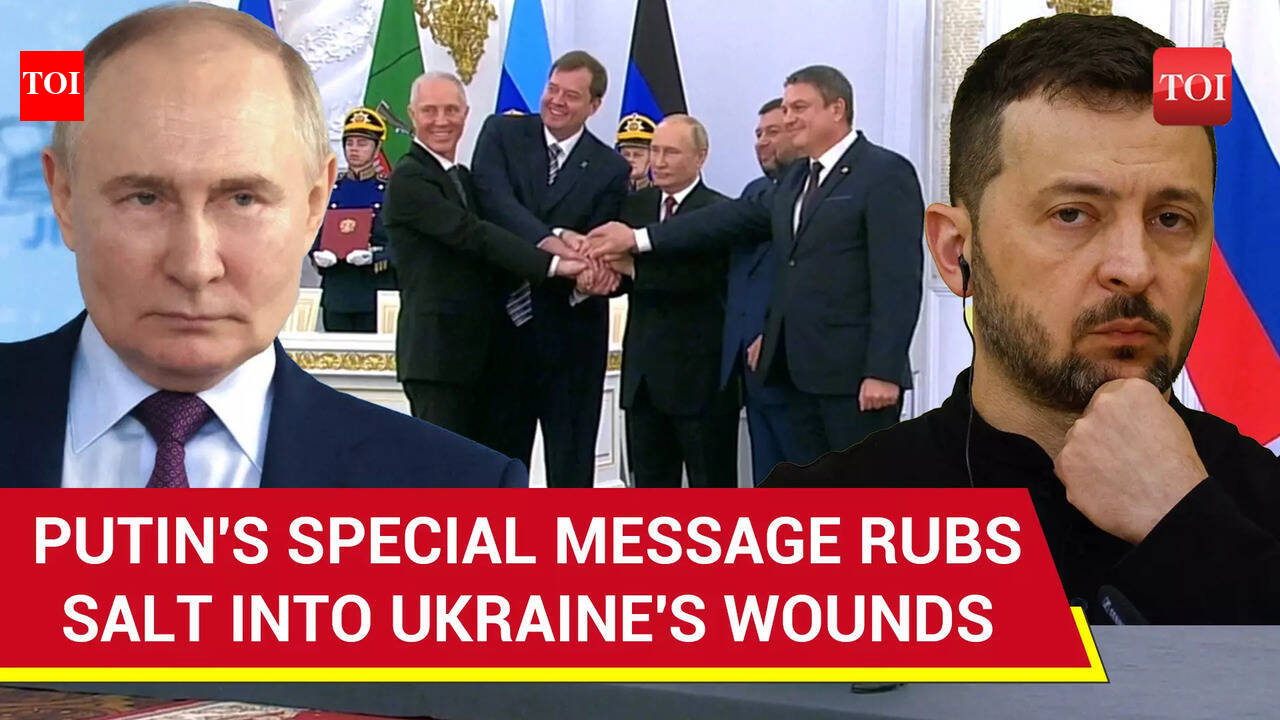 Putin Counts Zelensky's Mistakes, Warns West In Special Video Message ...