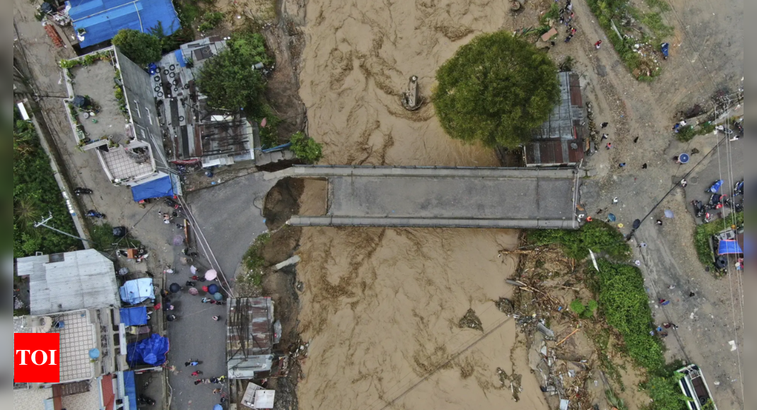 Nepal begins damage assessment as devastating floods claim 192 lives – Times of India