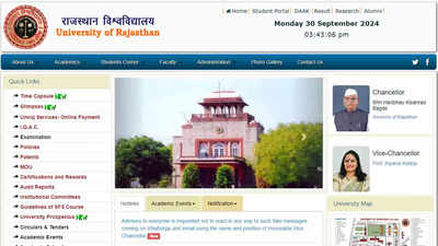 Rajasthan University BEd 2nd Year Results 2024 Declared at uniraj.ac.in; Check Direct Link Here