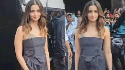 WATCH: Alia Bhatt exudes elegance as she’s all set to join Kareena Kapoor on her show