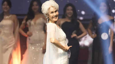 81-year-old South Korean narrowly misses out on becoming oldest Miss  Universe - Times of India