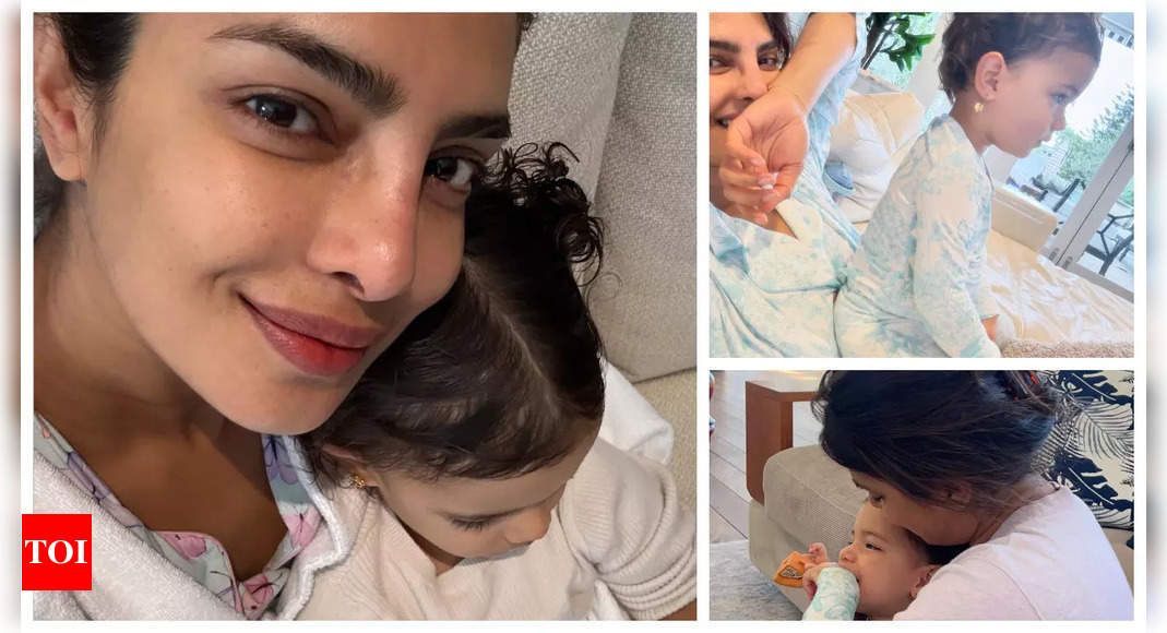 Times when Priyanka Chopra Jonas melted hearts by posing with her doting daughter Malti Marie – Pics |