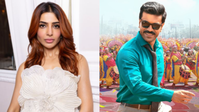 Samantha Ruth Prabhu praises Ram Charan's "unmatchable" in Raa Macha Macha from 'Game Changer'