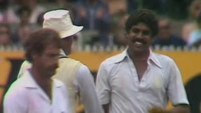 When Kapil Dev took pain-killing shots to bowl India to a famous Test win over Australia in Melbourne