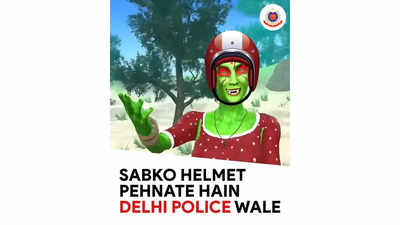 Delhi Police has a 'Ganji Chudail-inspired' warning for you: Read the message here