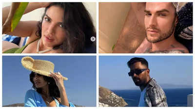 Did Natasa Stankovic and Aleksandar Alex take a dig at Hardik Pandya's rumoured romance with Jasmin Walia with their pool pics?