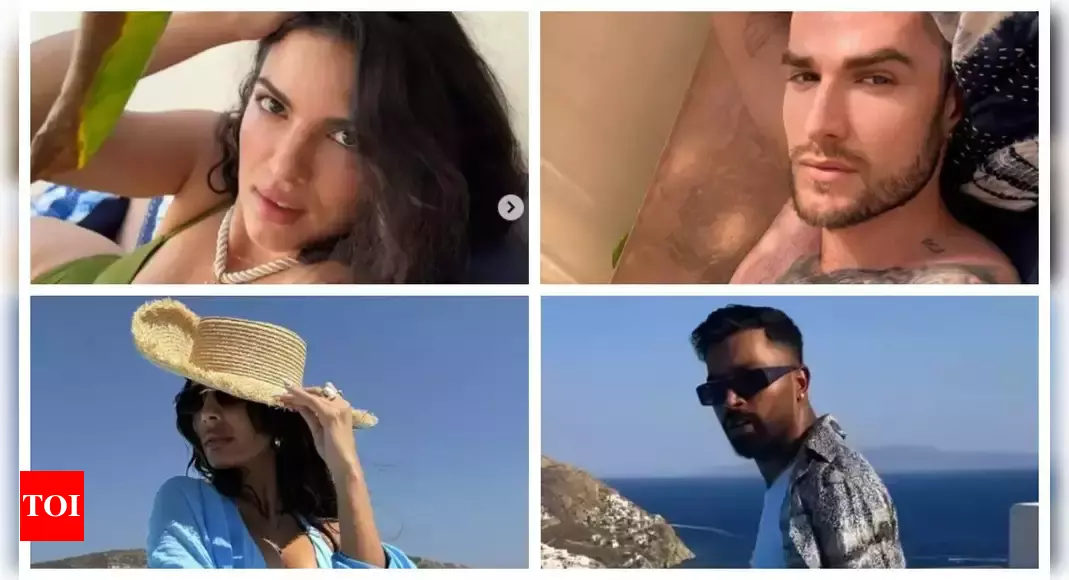 Did Natasa Stankovic and Aleksandar Alex take a dig at Hardik Pandya’s rumoured romance with Jasmin Walia with their pool pics? |