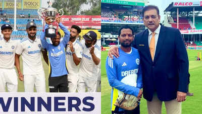 Meet India's support staff who was handed trophy after series win against Bangladesh