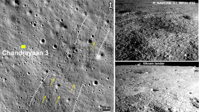 Chandrayaan-3 a atterri dans l'un des plus anciens cratères de la Lune, selon des scientifiques d'Isro