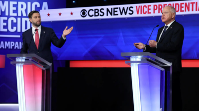 It's 'immigrants eating pets' claim once again that causes uproar, leads to muting of mics at vice presidential debate