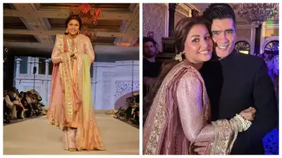 Hina Khan walks the ramp for Manish Malhotra amidst breast cancer battle; says 'Chemo is very hard but I put in my efforts'