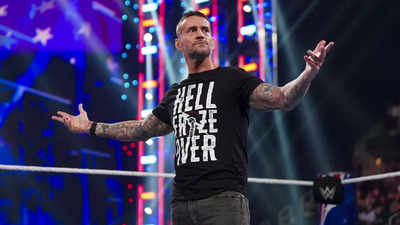 CM Punk jokes with DX duo backstage at NXT CW premiere