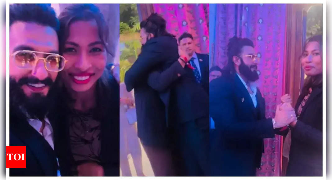 ranveer singh shares a fun-filled moment with olympic medalist lovlina borgohain – watch |