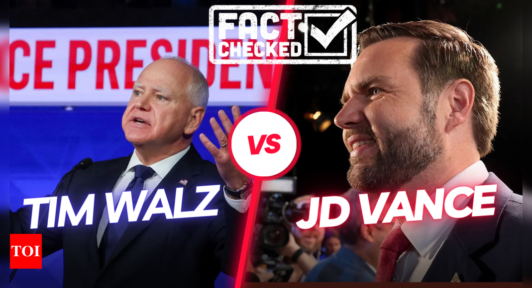 Fact check on the debate between Tim Walz and JD Vance: Who lied, who told the truth? |