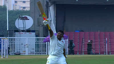 Irani Cup: Sarfaraz Khan smashes double ton, piles up pressure on Rest of India and KL Rahul