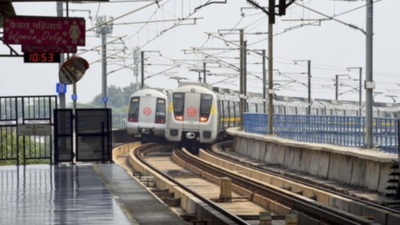 Delhi Metro's Blue Line services disrupted after drone spotted on tracks