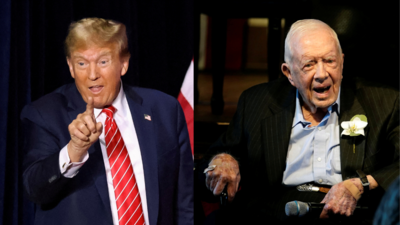 Trump mocks Jimmy Carter on his 100th birthday, claims Biden is 'worst president'