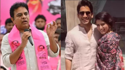 KTR reason for Naga-Samantha divorce, says Telangana minister; sparks row