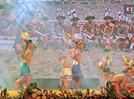 Tribal Tapestries: Manipuri bamboo dance at Ganesh Festival