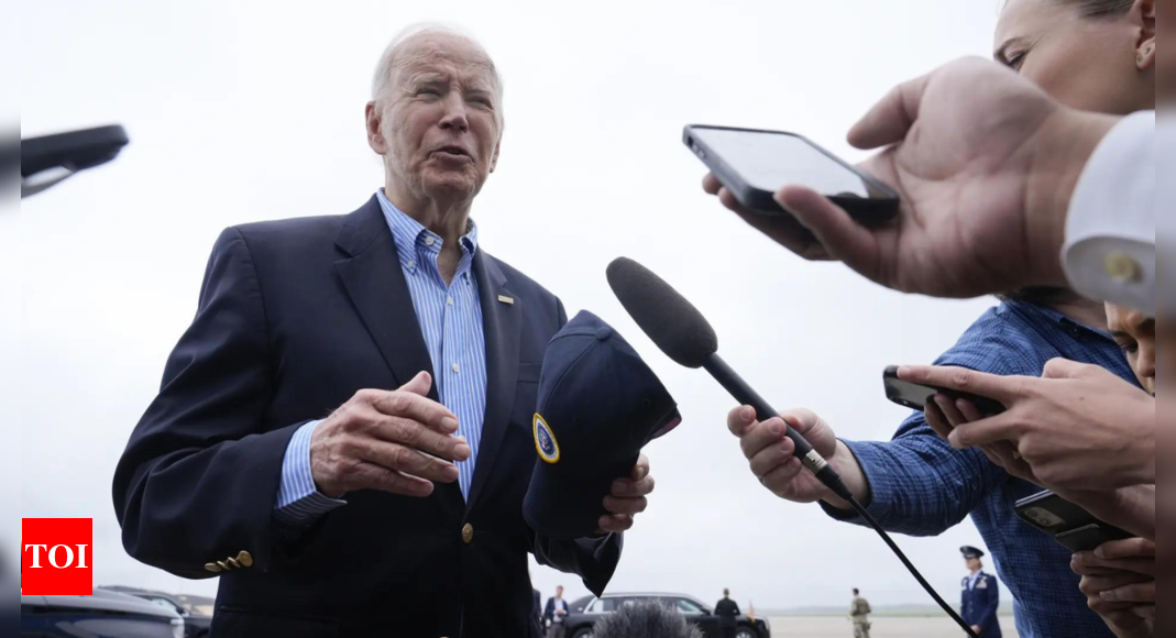 Biden says climate change deniers ‘must be brain dead’ after Hurricane Helene destruction – Times of India