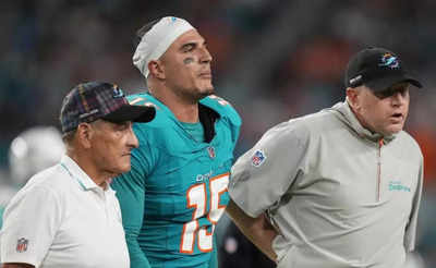 Dolphins' Playoff Hopes Dim as Jaelan Phillips Sustains Season-Ending Knee Injury in Game Against Titans