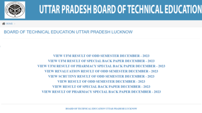 BTEUP Scrutiny Result 2024 declared: Here's the direct link to download marks statement at bteup.ac.in