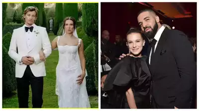 'Stranger Things' star Millie Bobby Brown ties the knot with Jake Bongiovi: Revisiting her controversial bond with Drake