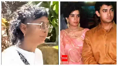 Kiran Rao arrives at Aamir Khan's first wife Reena Dutta's house to attend her father's last rites - WATCH video