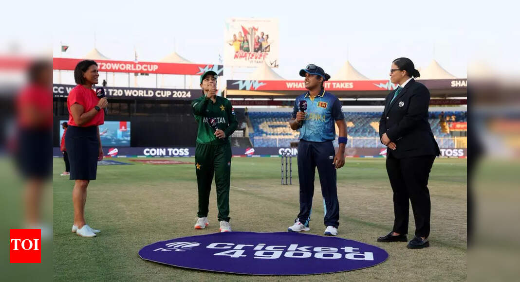 Pakistan vs Sri Lanka Live Score, T20 World Cup 2024: Fatima Sana's side takes on Athapaththu's Asian champions  - The Times of India