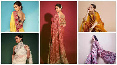 New mom Deepika Padukone's 5 vibrant looks of to elevate your Navratri wardrobe